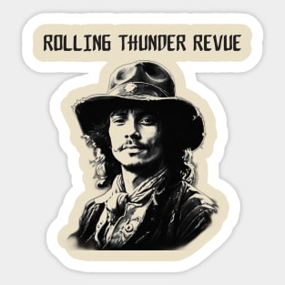 Rolling Thunder Revue Sticker